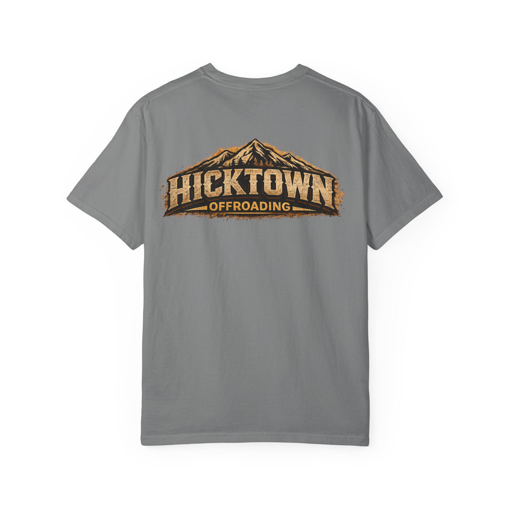 Hicktown Offroading T-Shirt — 'Stupidvisor' Chest Logo, Back Graphic