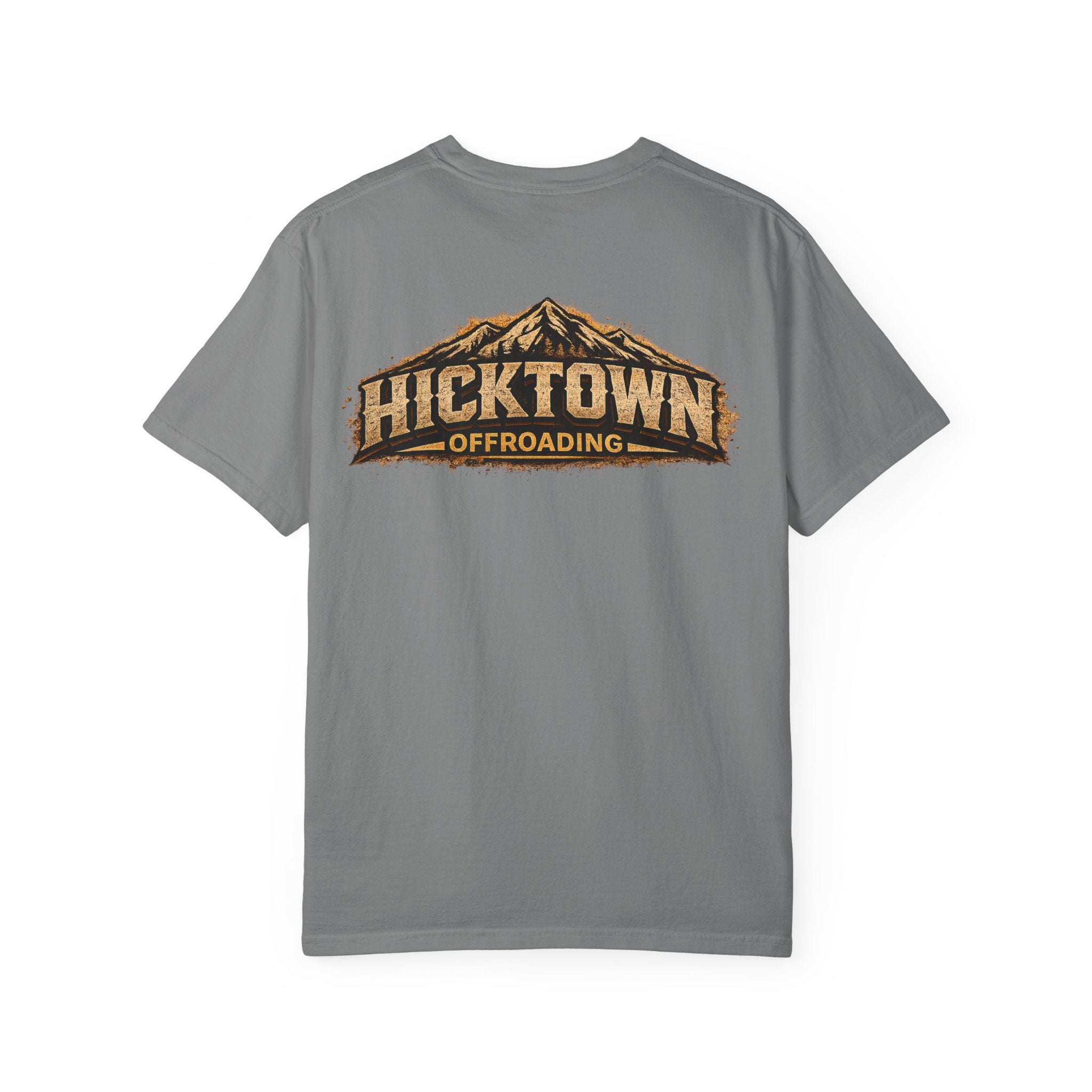 Hicktown Offroading T-Shirt — 'Stupidvisor' Chest Logo, Back Graphic