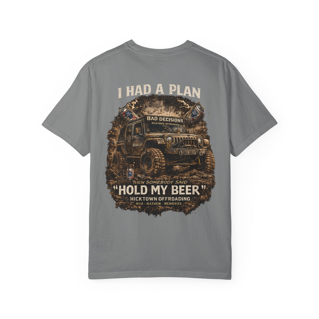 I Had a Plan “Hold My Beer” Offroad Jeep T-Shirt