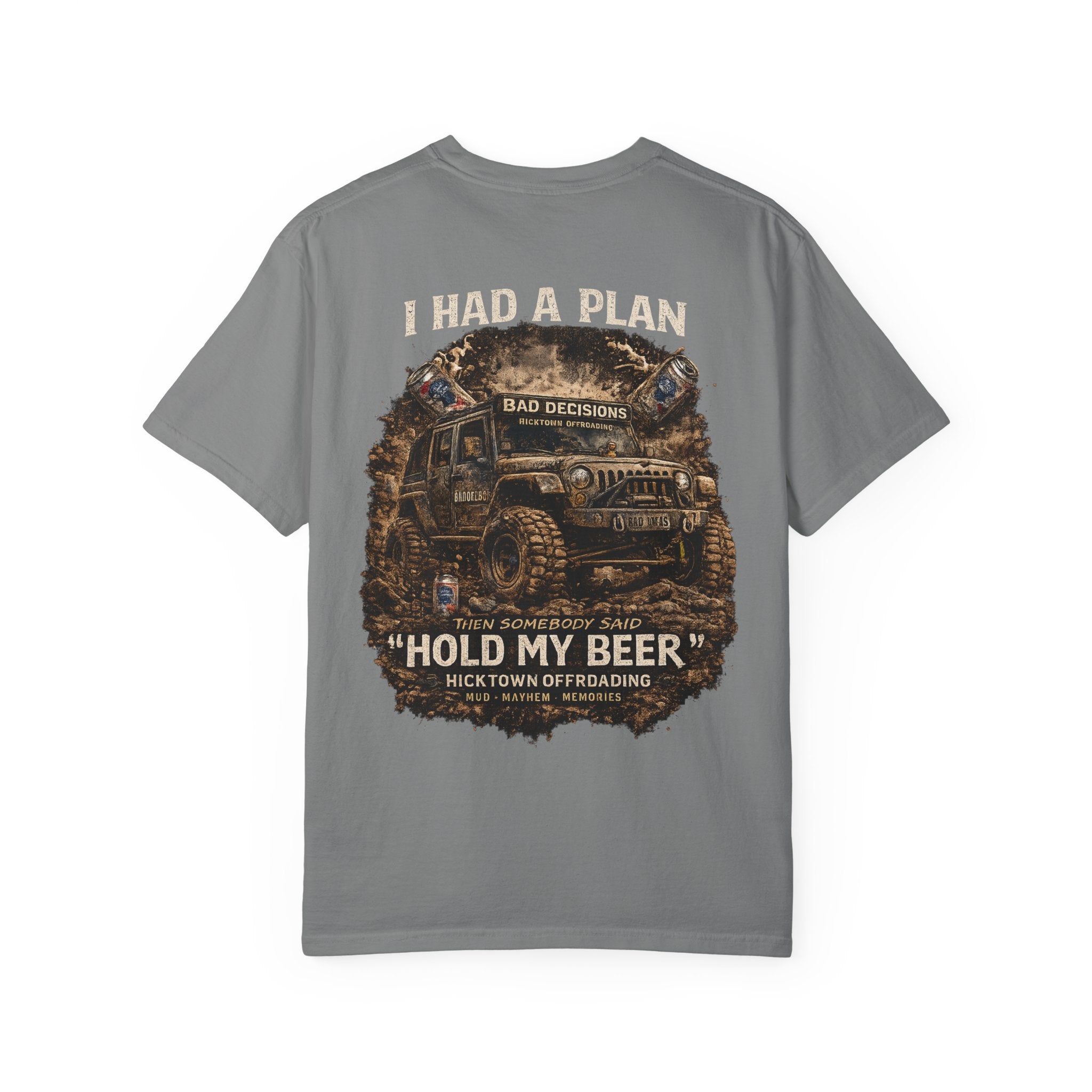 I Had a Plan “Hold My Beer” Offroad Jeep T-Shirt