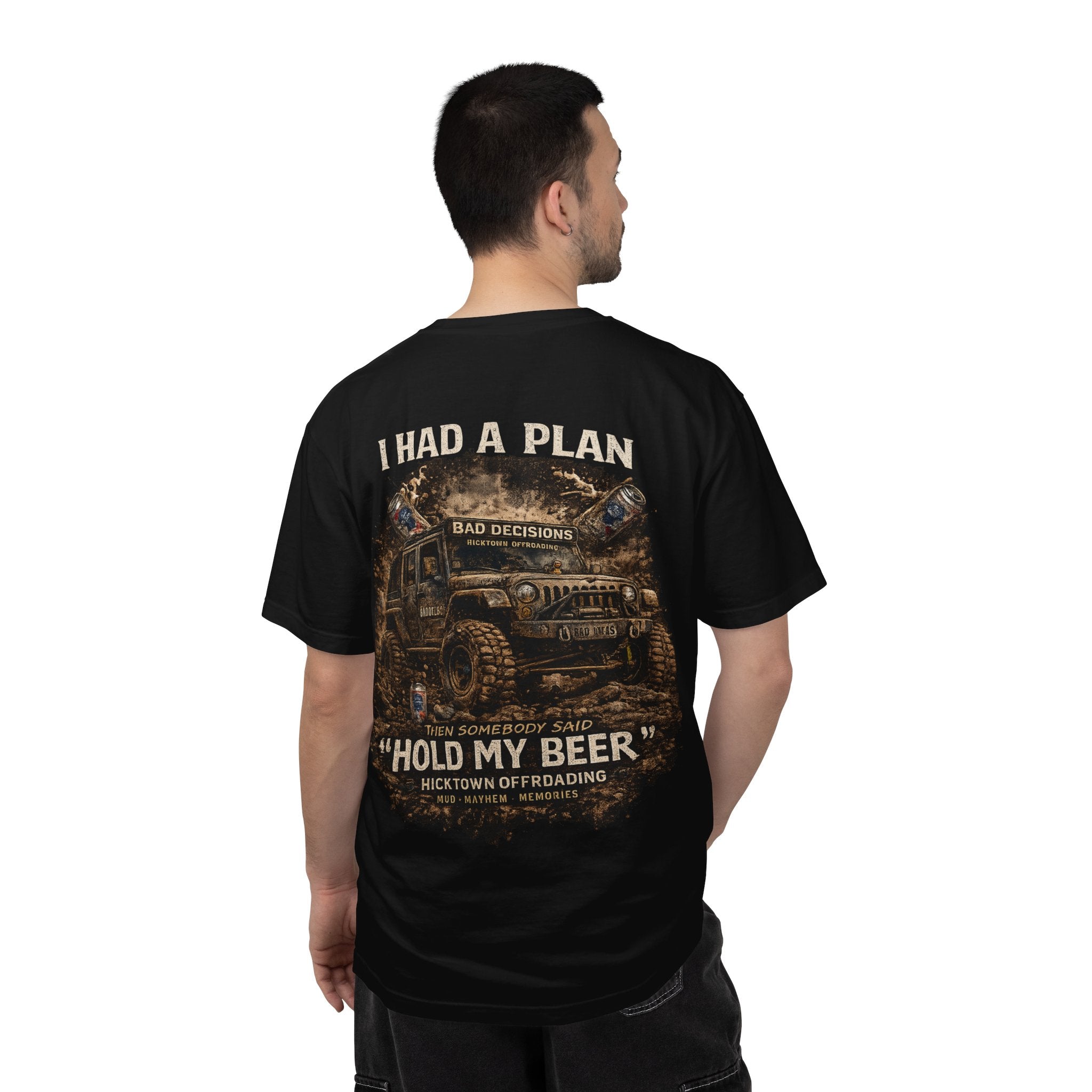 I Had a Plan “Hold My Beer” Offroad Jeep T-Shirt