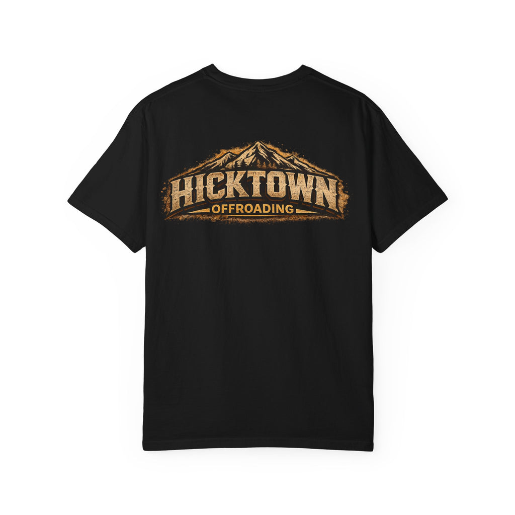 Hicktown Offroading T-Shirt — 'Stupidvisor' Chest Logo, Back Graphic